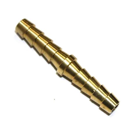 Interstate Pneumatics 1/4 Inch Brass Hose Barb Splicer FBS44